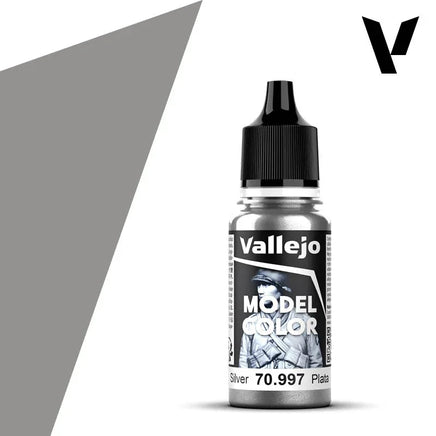 Vallejo 18ml Silver - 70997 - MPM Hobbies
