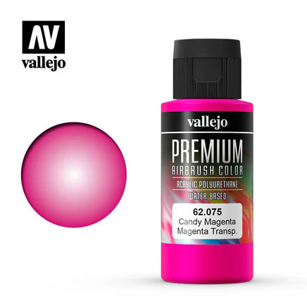 Vallejo 60ml Candy Magenta - 62075 - MPM Hobbies