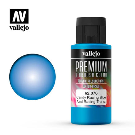 Vallejo 60ml Candy Racing Blue - 62076 - MPM Hobbies