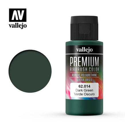 Vallejo 60ml Dark Green - 62014 - MPM Hobbies