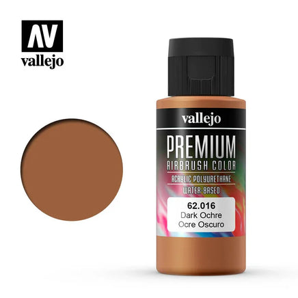 Vallejo 60ml Dark Ochre - 62016 - MPM Hobbies