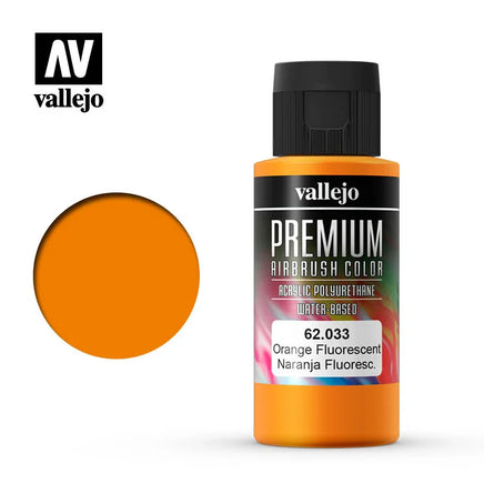 Vallejo 60ml Fluorescent Orange - 62033 - MPM Hobbies