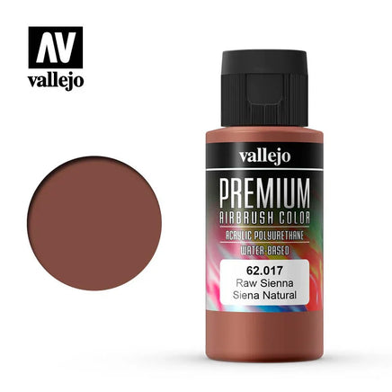 Vallejo 60ml Raw Sienna - 62017 - MPM Hobbies