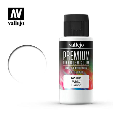 Vallejo 60ml White - 62001 - MPM Hobbies