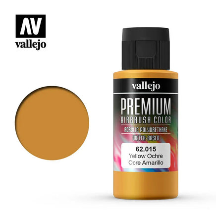 Vallejo 60ml Yellow Ochre - 62015 - MPM Hobbies