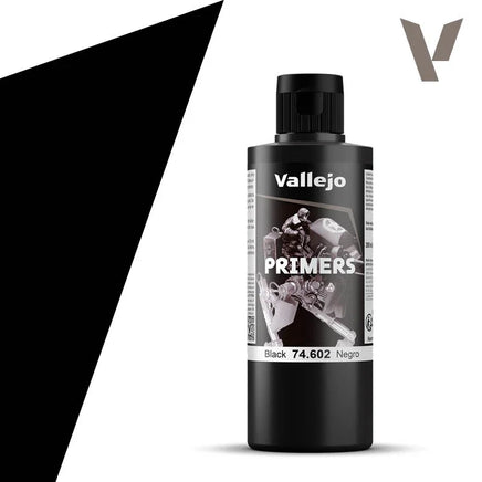 Vallejo 200ml Black - 74602 - MPM Hobbies