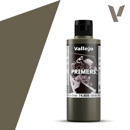 Vallejo 200ml USA Olive Drab - 74608 - MPM Hobbies