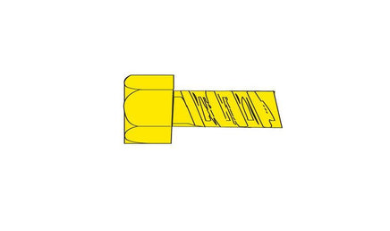 Woodland 00-90 1/2" Hex Head Screws 864 - MPM Hobbies