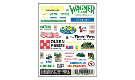 Woodland Business Signs 559 - MPM Hobbies