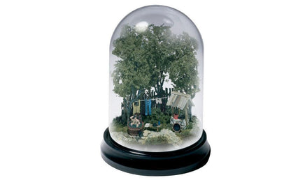 Woodland Glass Display Dome and Base 127 - MPM Hobbies
