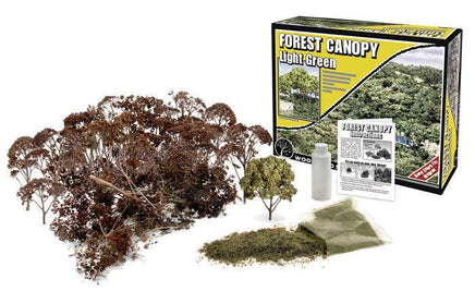 Woodland Light Green Forest Canopy 1660 - MPM Hobbies