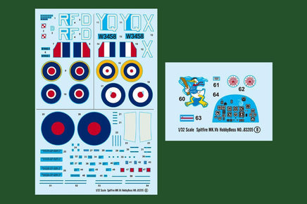 1/32 Hobby Boss Spitfire MK.Vb 83205 - MPM Hobbies