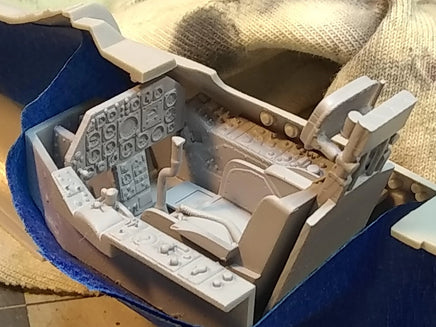 1/32 Resin Printed F-86 Sabre Cockpit Kit - MPM Hobbies