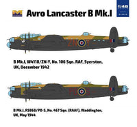 1/48 HKM Avro Lancaster B MK.1 (01F005) - MPM Hobbies