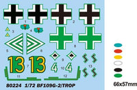 1/72 Hobby Boss Bf109 G-2/ TROPICAL 80224 - MPM Hobbies