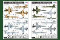 1/72 Hobby Boss F-5E Tiger II Fighter 80207 - MPM Hobbies