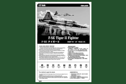 1/72 Hobby Boss F-5E Tiger II Fighter 80207 - MPM Hobbies