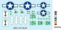 1/72 Hobby Boss F4U-1D Corsair 80217 - MPM Hobbies