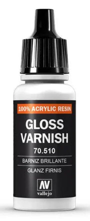 70.510 Vallejo Gloss Varnish 17ml - MPM Hobbies