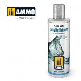 A.Mig-2000 Mig Acrylic Thinner 60ml - MPM Hobbies