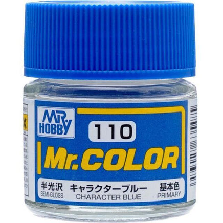 C110 Mr. Color Semi-Gloss Character Blue 10ml - MPM Hobbies