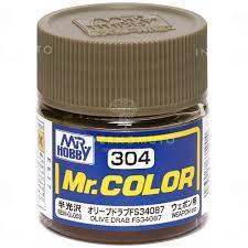 C304 Mr. Color Olive Drab FS34087 10ml - MPM Hobbies