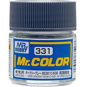 C331 Mr. Color Dark Sea Gray BS381C 638 10ml - MPM Hobbies