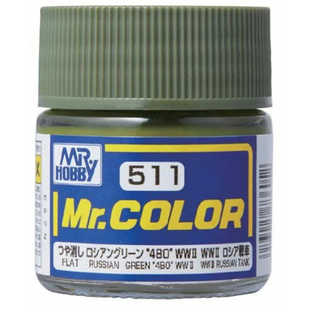 C511 Mr. Color Russian Green "4BO" 10ml - MPM Hobbies