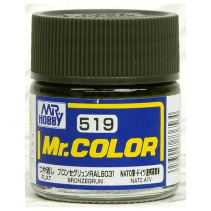 C519 Mr. Color Bronzegrun RAL6031 10ml - MPM Hobbies