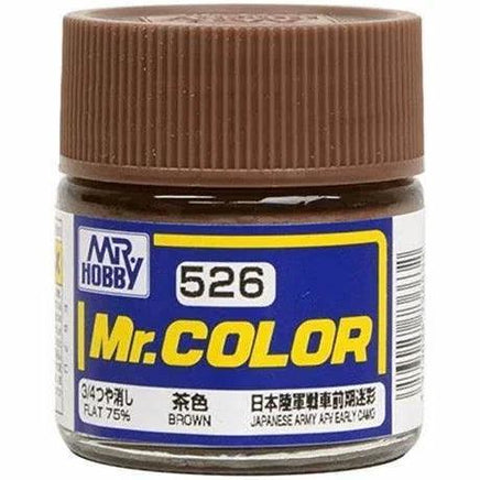 C526 Mr. Color 3/4 Flat Brown Japanese Army 10ml - MPM Hobbies