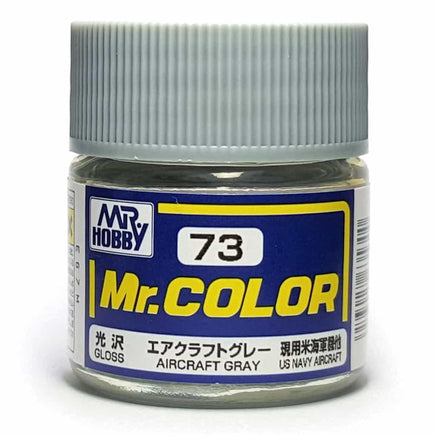 C73 Mr. Color Gloss Aircraft Gray 10ml - MPM Hobbies