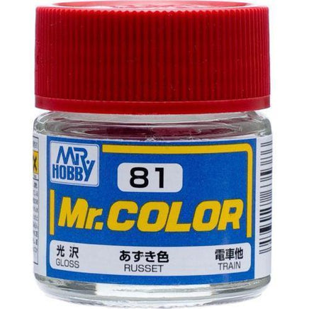 C81 Mr. Color Gloss Russet Train 10ml - MPM Hobbies