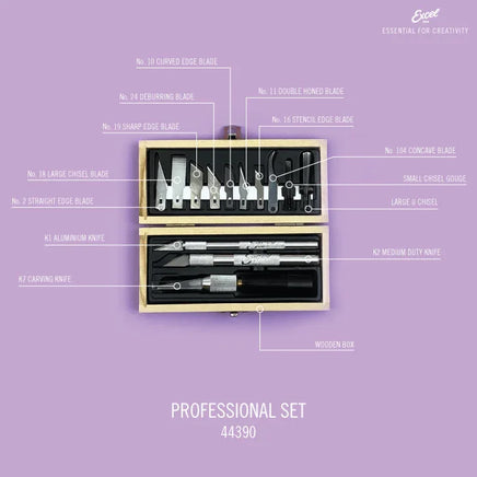 Excel Professional Hobby Knife Set 44290 - MPM Hobbies