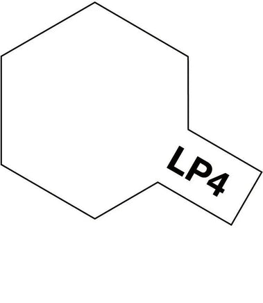 LP-4 Tamiya Lacquer Flat White 10ml - MPM Hobbies