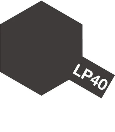 LP-40 Tamiya Lacquer Metallic Black 10ml - 82140 - MPM Hobbies