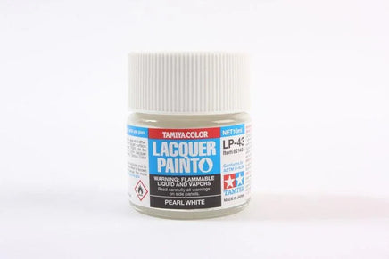 LP-43 Tamiya Lacquer Pearl White 10ml - MPM Hobbies