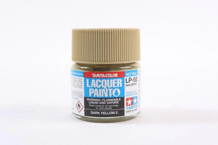 LP-55 Tamiya Lacquer Dark Yellow 2 10ml - MPM Hobbies