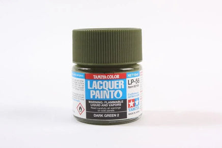 LP-56 Tamiya Lacquer Dark Green 2 10ml - MPM Hobbies