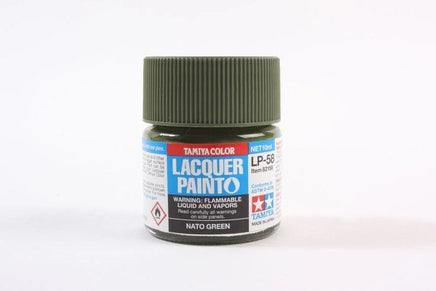 LP-58 Tamiya Lacquer NATO Green 10ml - MPM Hobbies