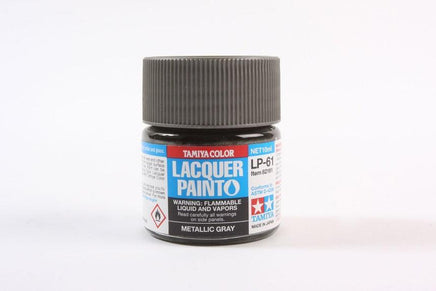 LP-61 Tamiya Lacquer Metallic Gray 10ml - MPM Hobbies