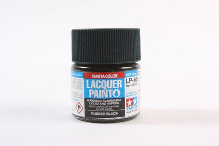LP-65 Tamiya Lacquer Rubber Black 10ml - MPM Hobbies