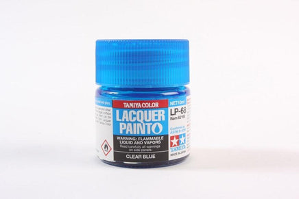 LP-68 Tamiya Lacquer Clear Blue 10ml - MPM Hobbies