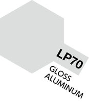 LP-70 Tamiya Lacquer Gloss Aluminum 10ml - MPM Hobbies