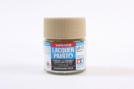 LP-71 Tamiya Lacquer Champagne Gold 10ml - MPM Hobbies