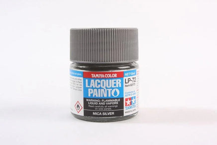 LP-72 Tamiya Lacquer Mica Silver 10ml - MPM Hobbies