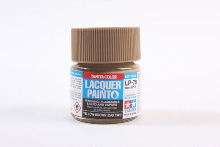 LP-76 Tamiya Lacquer Yellow Brown 10ml - MPM Hobbies