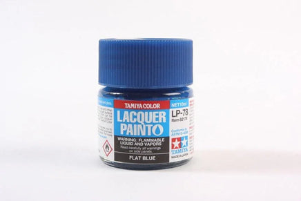 LP-78 Tamiya Lacquer Flat Blue 10ml - MPM Hobbies