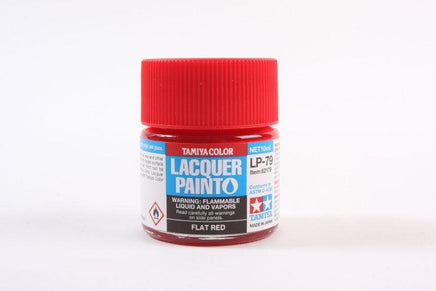 LP-79 Tamiya Lacquer Flat Red 10ml - MPM Hobbies