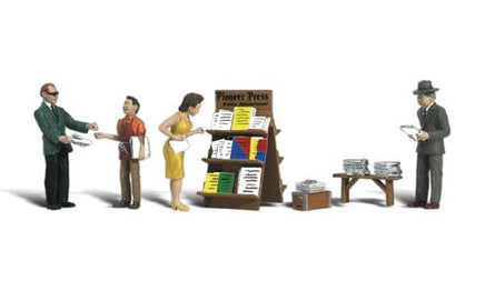 N Scale Woodland Scenics Newsstand - MPM Hobbies