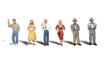 N Scale Woodland Scenics Pedestrians - MPM Hobbies